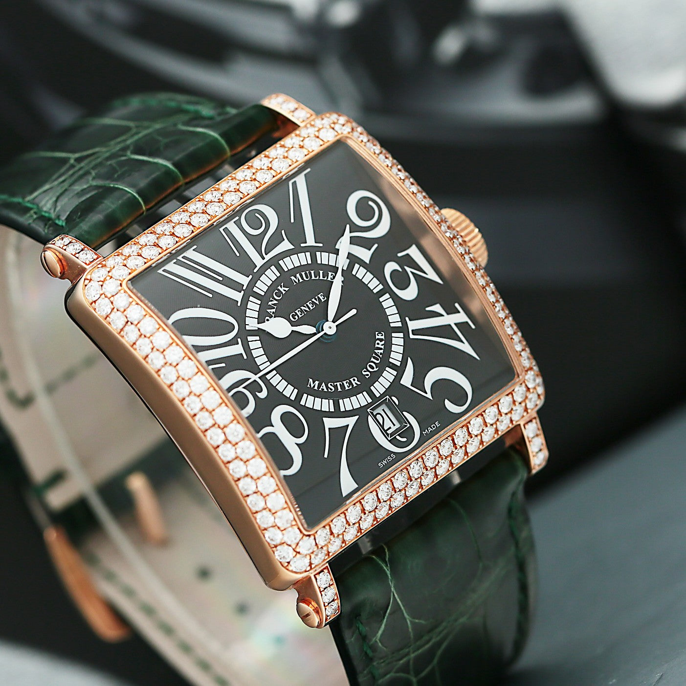 Franck Muller Master Square.6000H (Aftermarket Diamond-Set)