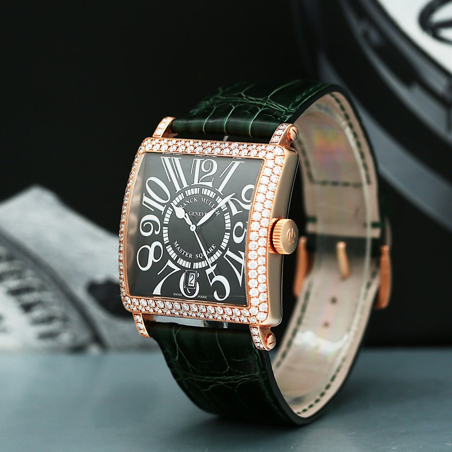 Franck Muller Master Square.6000H (Aftermarket Diamond-Set)