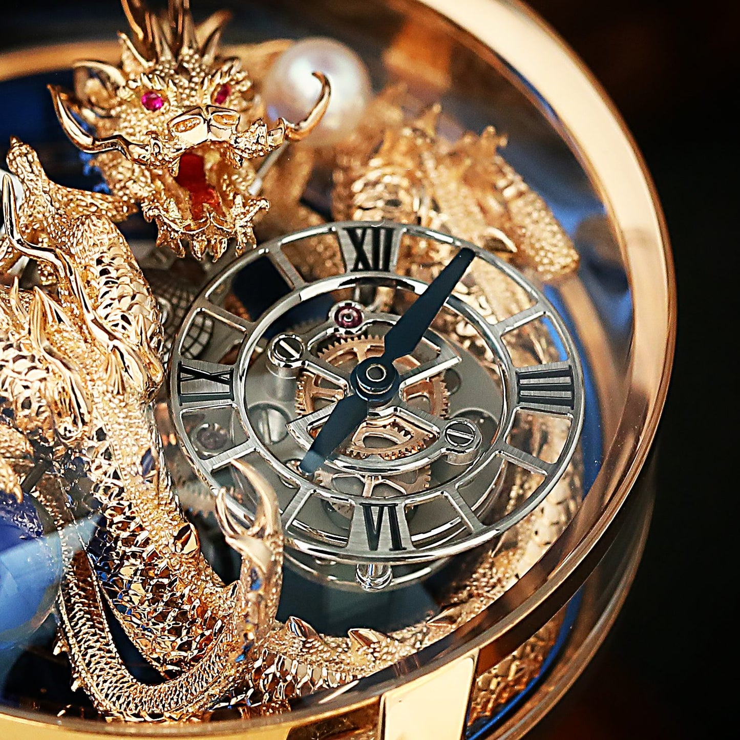 Jacob & Co. Astronomia Tourbillon "Golden Dragon & Pearl"