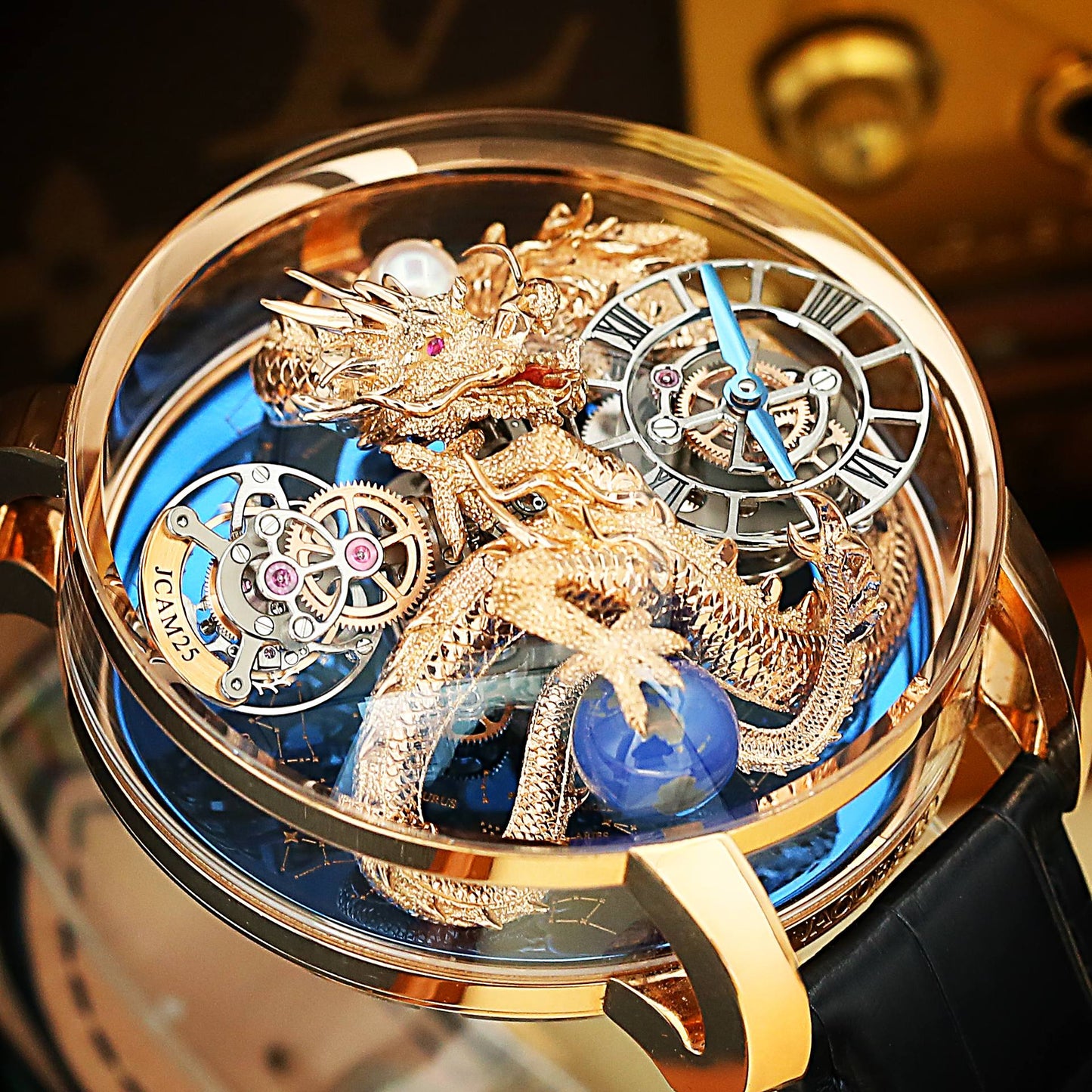 Jacob & Co. Astronomia Tourbillon "Golden Dragon & Pearl"