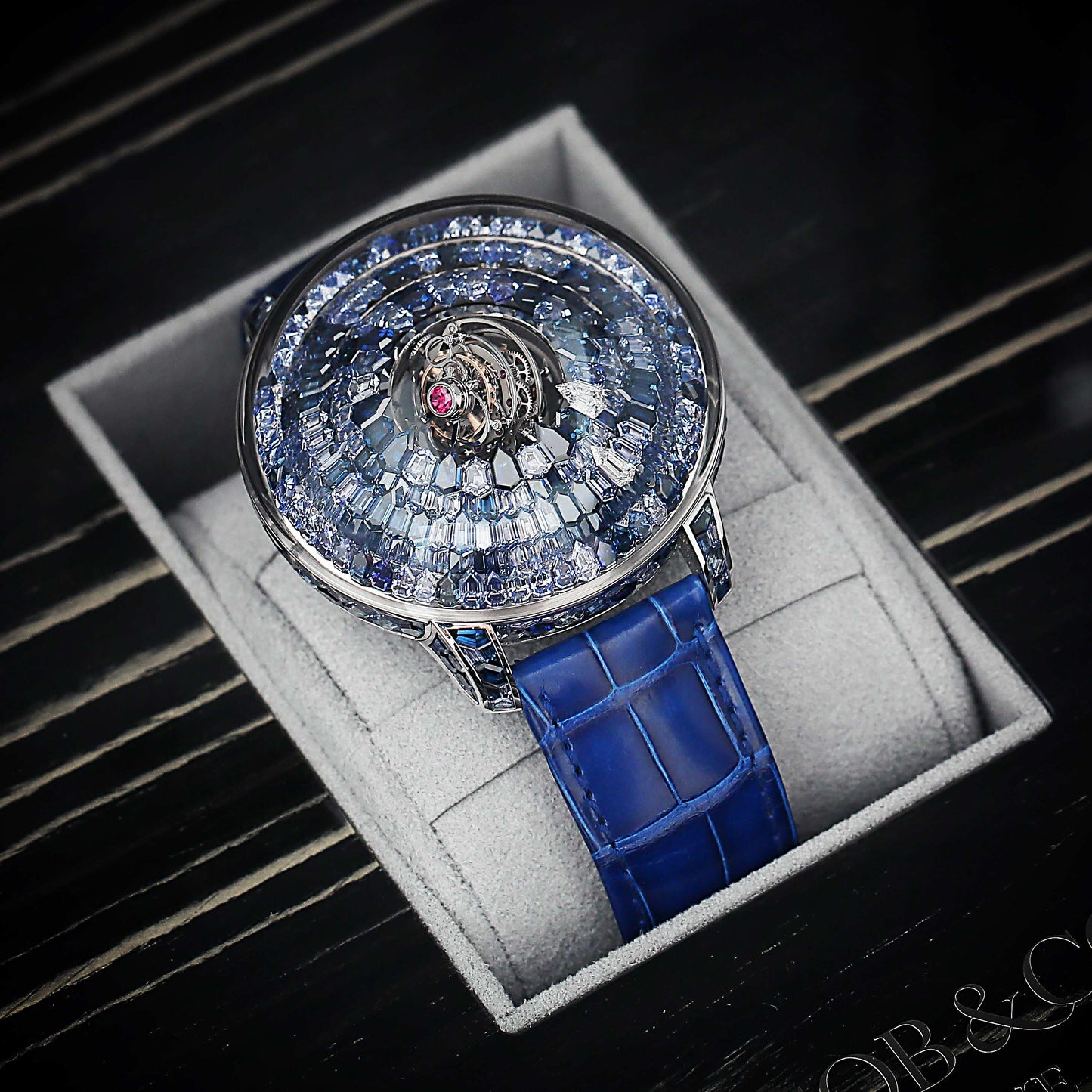 Jacob & Co. Astronomia Sky Blue Sapphire Tourbillon(One-of-One Piece Worldwide)
