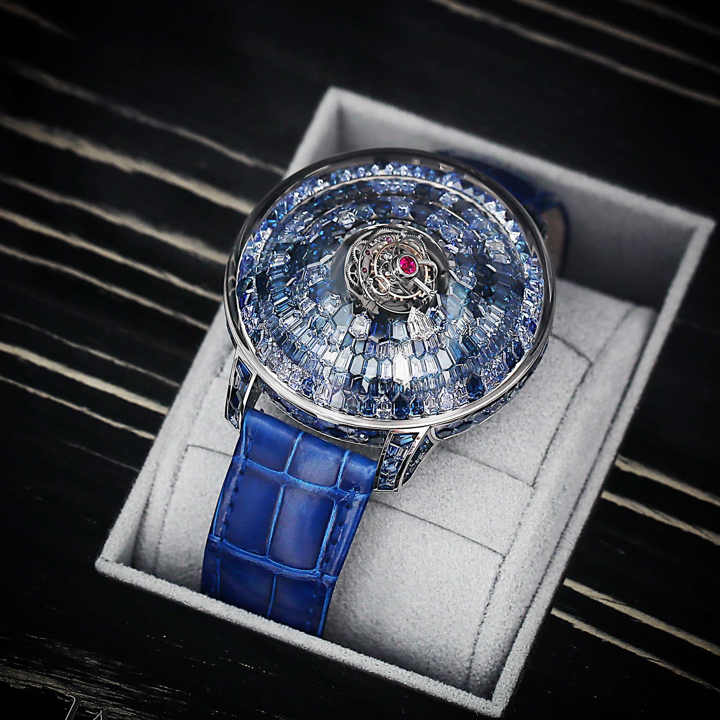 Jacob & Co. Astronomia Sky Blue Sapphire Tourbillon(One-of-One Piece Worldwide)