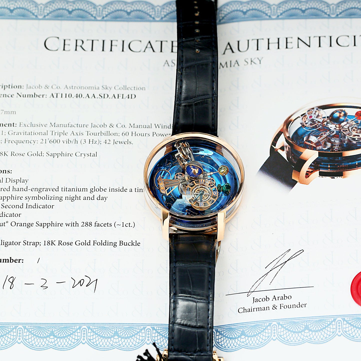 Jacob & Co. Astronomia Tourbillon