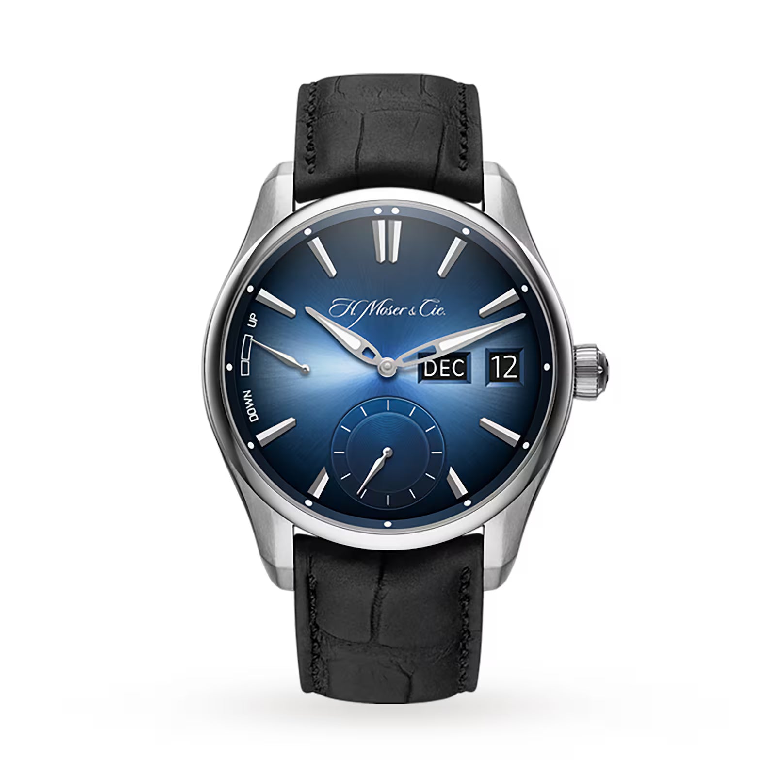 H. Moser & Cie. Pioneer Perpetual Calendar MD "Funky Blue" (2020) - Full Set