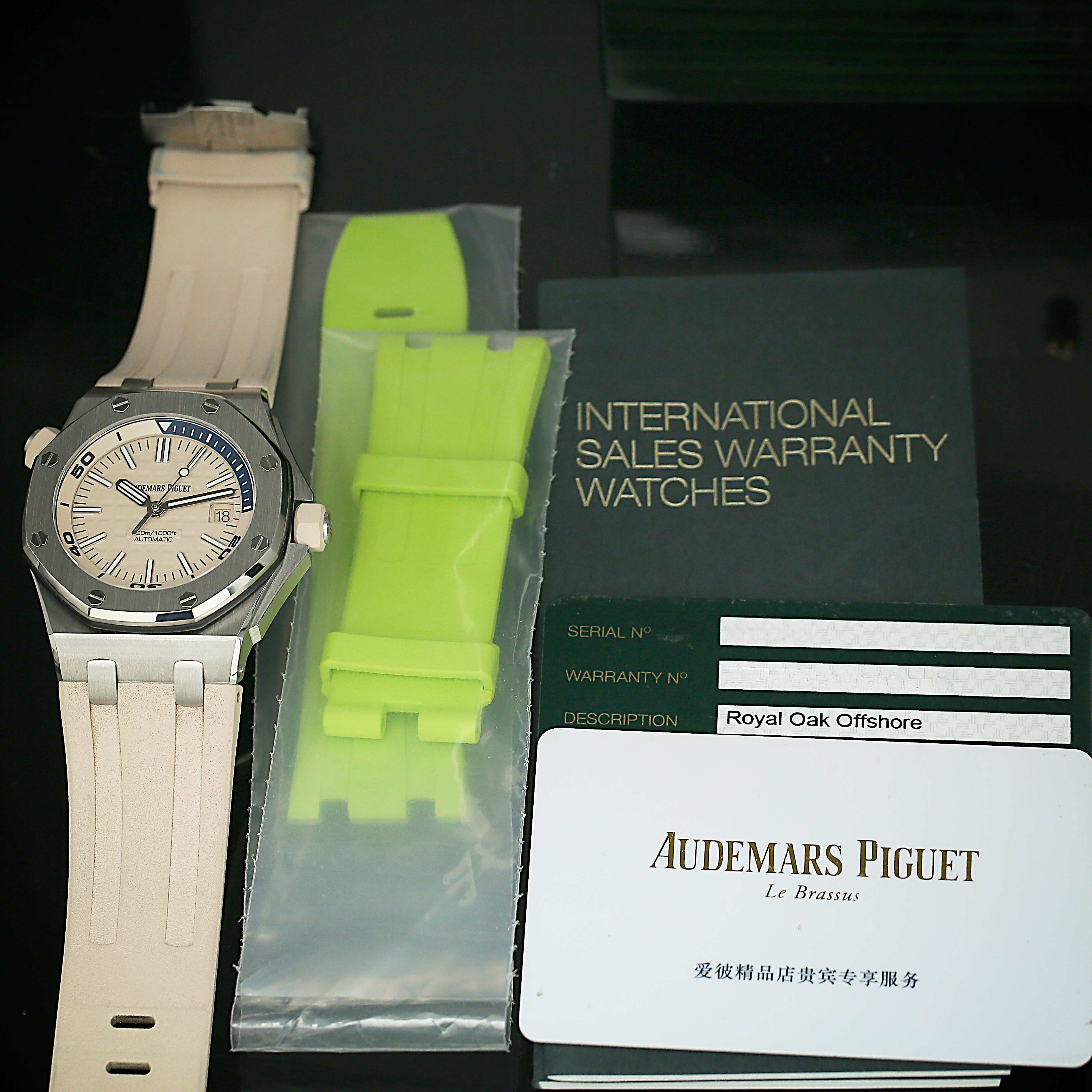 Audemars Piguet Royal Oak Offshore  15710ST(2018 FULL SET)