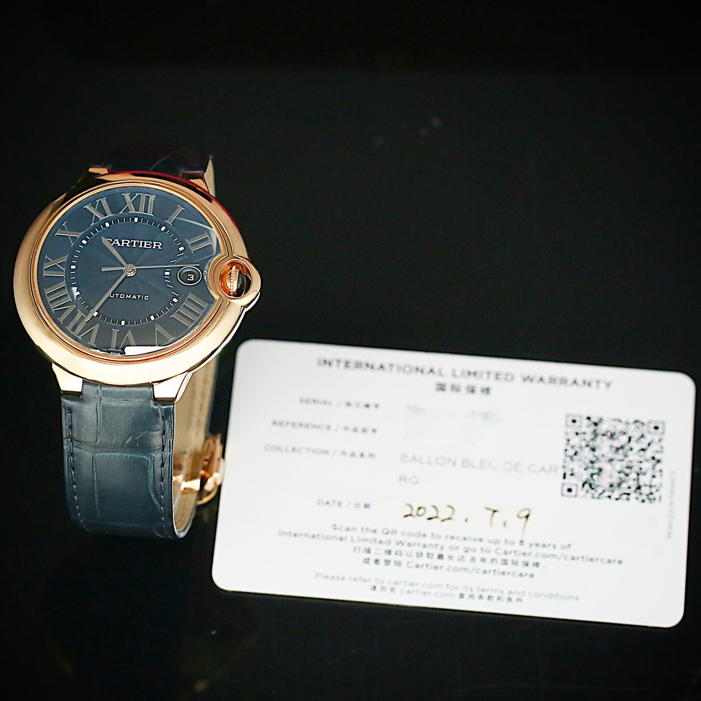 Cartier Blue Balloon WGBB0036