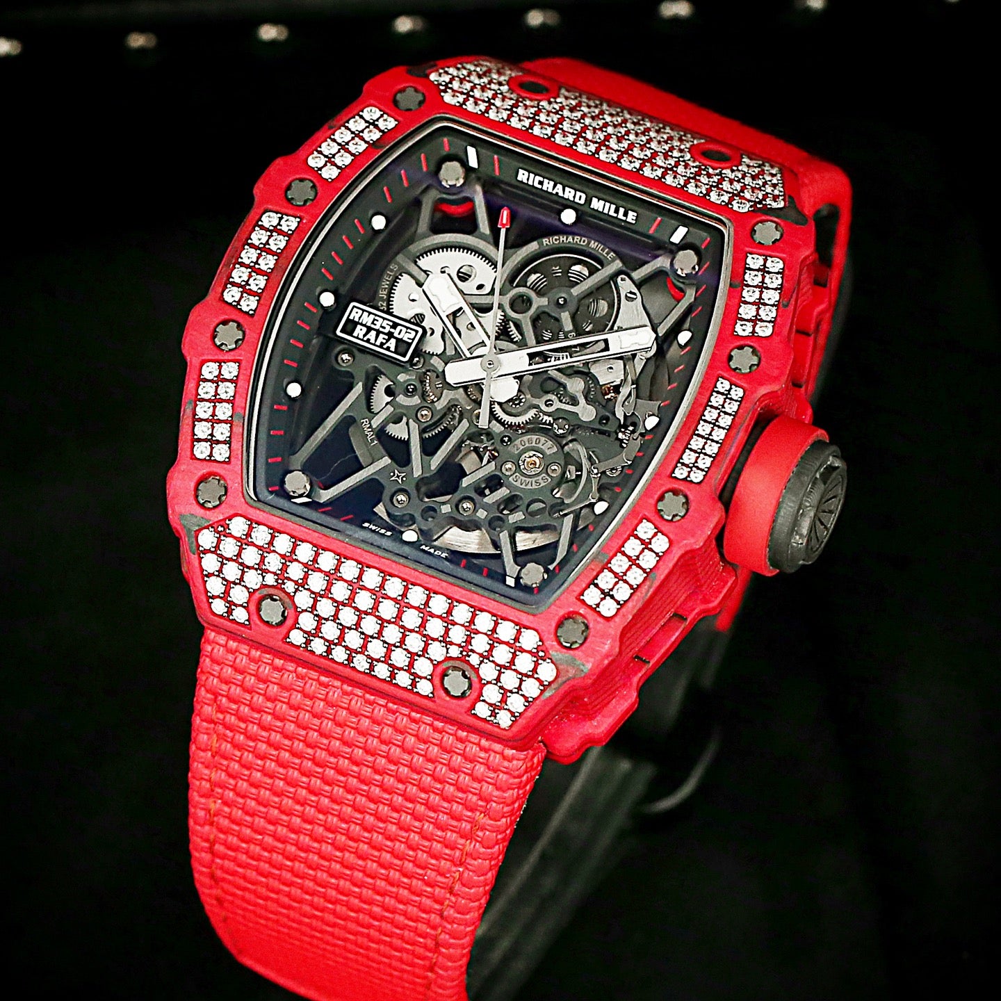 Richard Mille Men's Series 35-02 Snowflake Diamond
