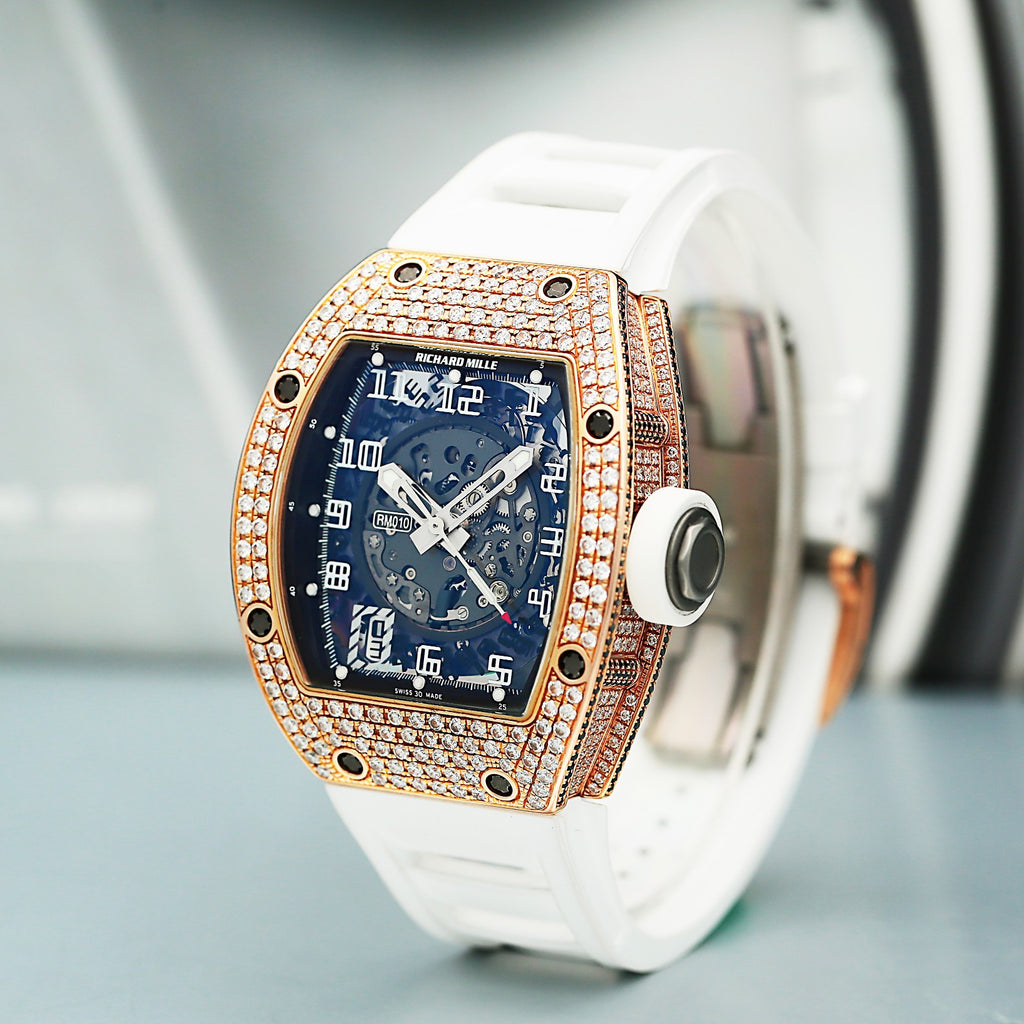 Richard Mille  010 Original Case with Diamonds After Procession