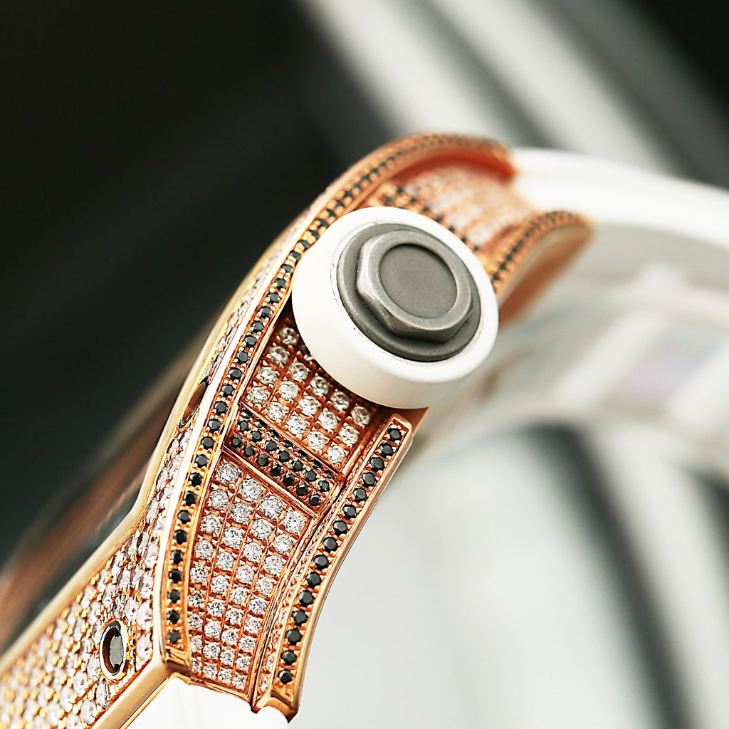 Richard Mille  010 Original Case with Diamonds After Procession