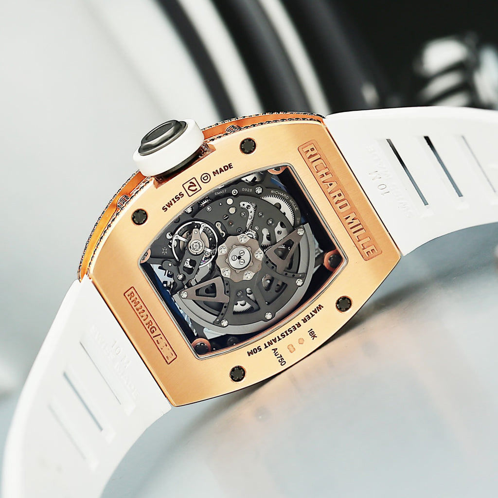 Richard Mille  010 Original Case with Diamonds After Procession