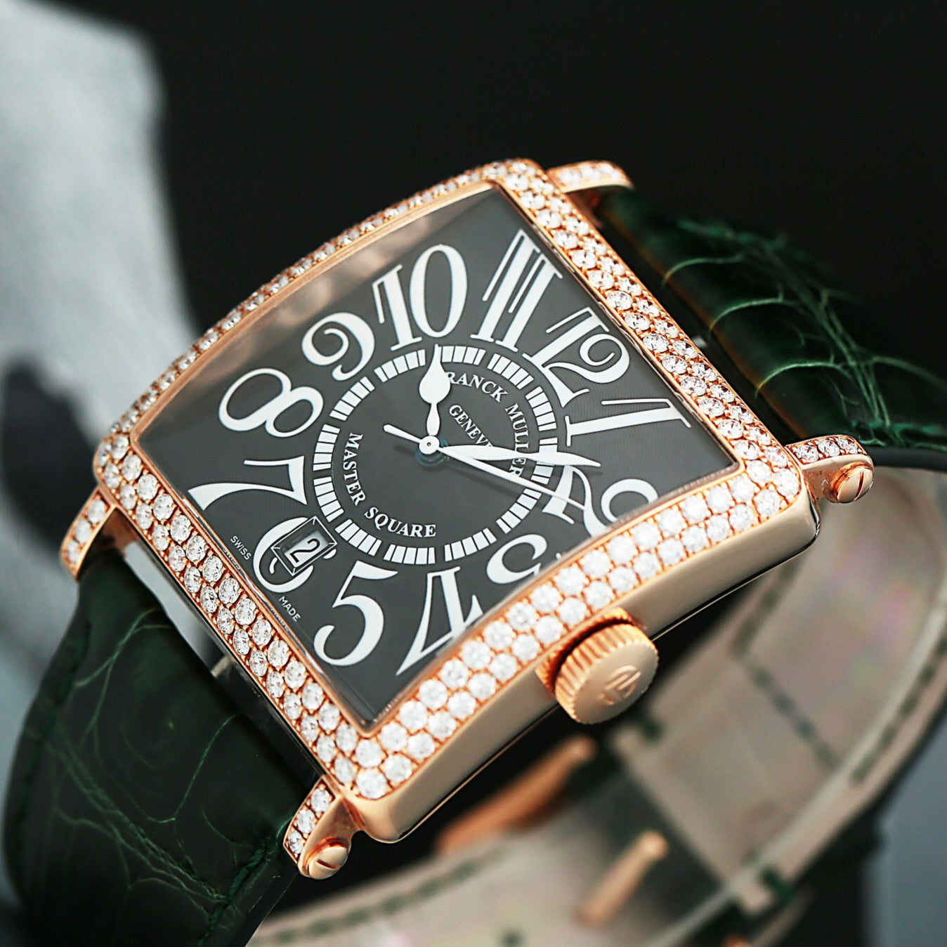 Franck Muller Master Square.6000H (Aftermarket Diamond-Set)