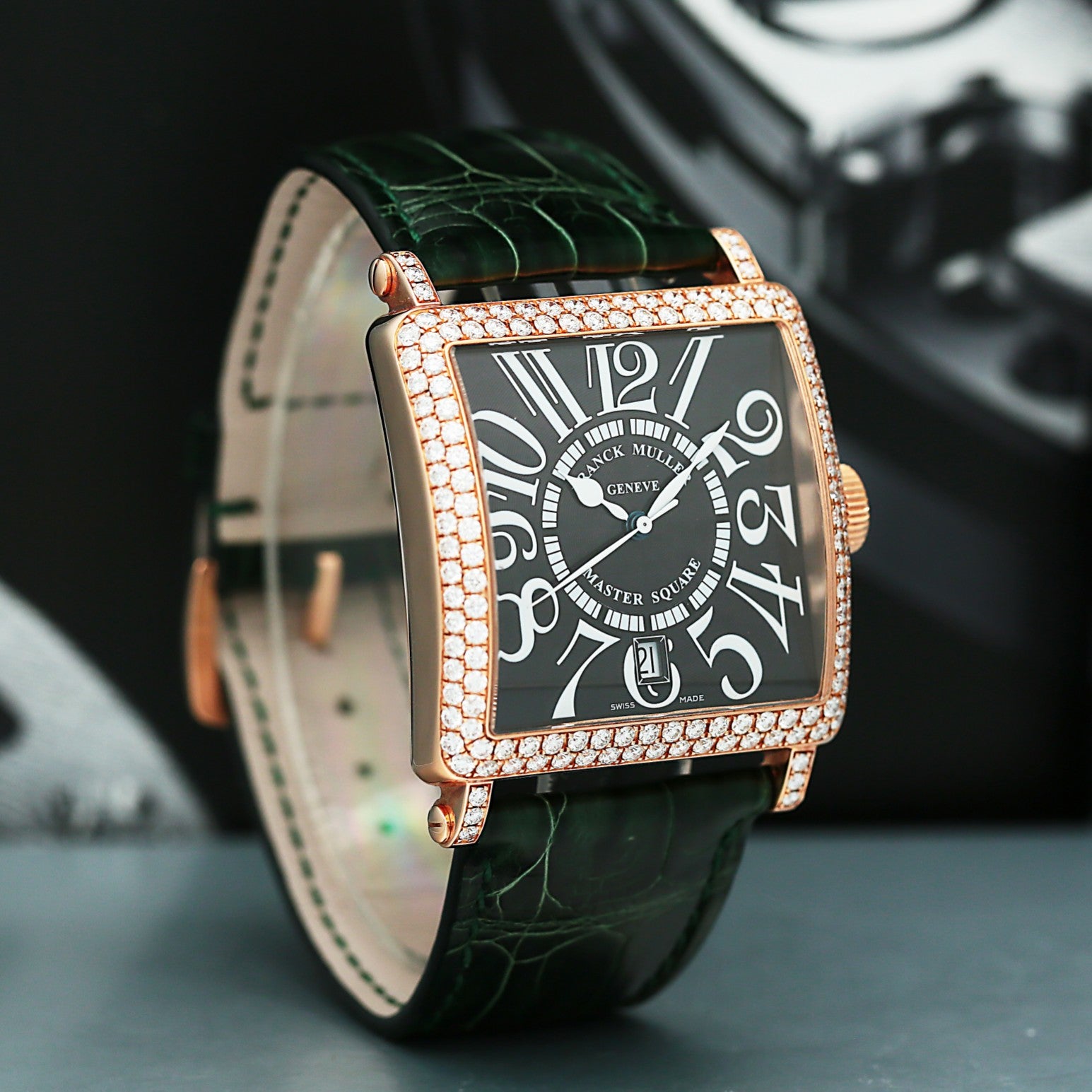 Franck Muller Master Square.6000H (Aftermarket Diamond-Set)