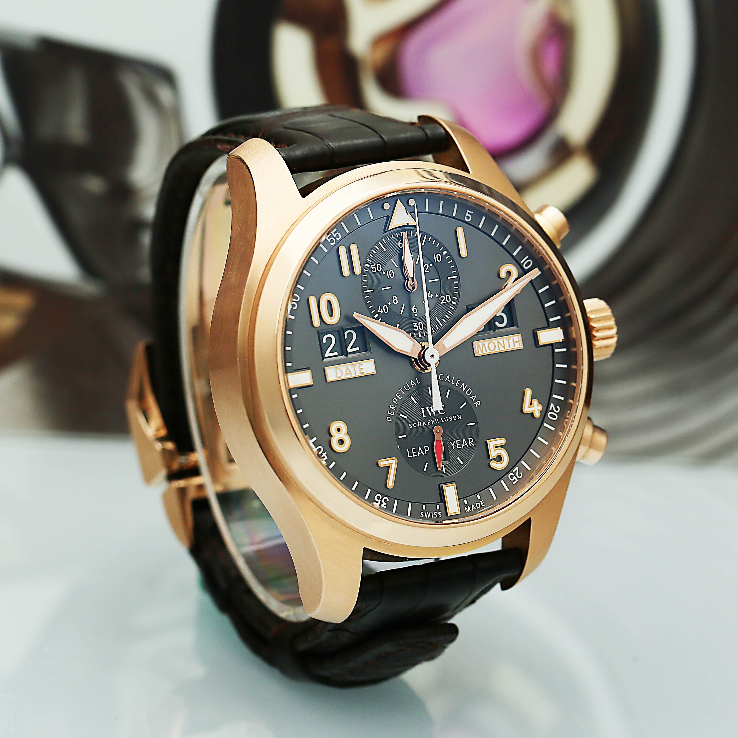 IWC Pilot's Watch Chronograph Ref. IW379105 (18K Rose Gold)