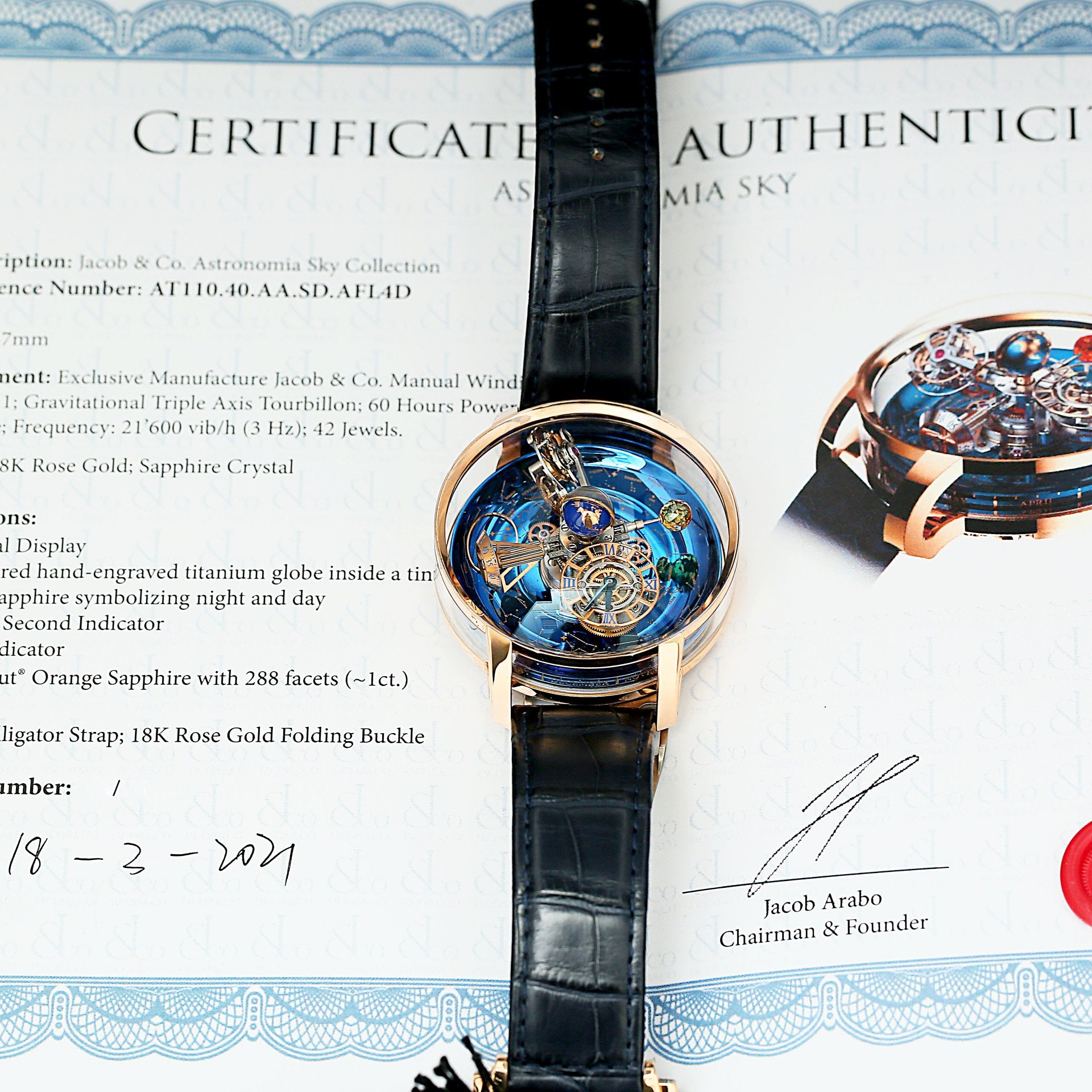 Jacob & Co.  Astronomia Tourbillon