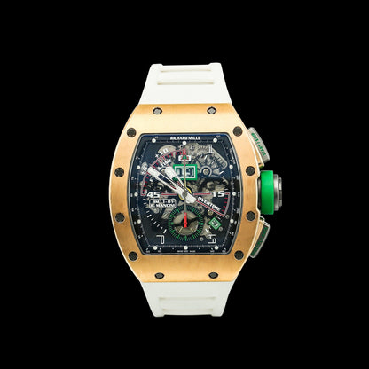 Richard Mille RM 11-01 Rose Gold Flyback Chronograph