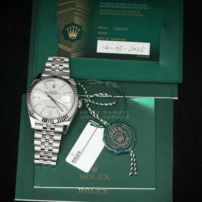 Rolex Datejust 41 Ref. 126334（Unworn）