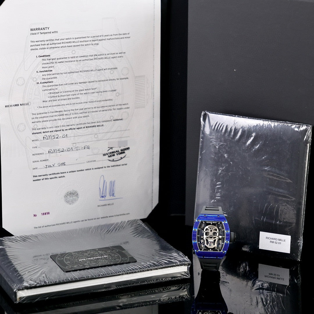 Richard Mille RM 52-01 "Skull" Limited Edition (10 Pieces Worldwide)